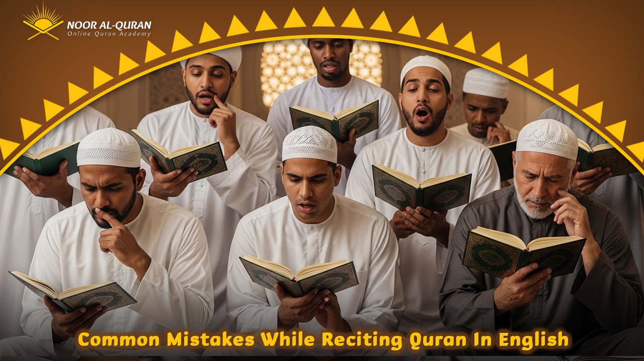 Reciting Quran in English